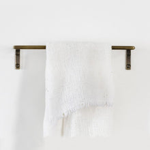 Load image into Gallery viewer, Brass Towel Rack