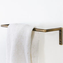 Load image into Gallery viewer, Brass Towel Rack