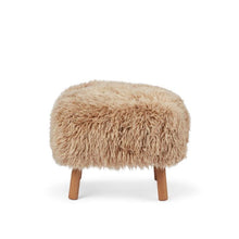 Load image into Gallery viewer, Sheepskin Stool