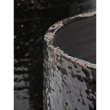 Load image into Gallery viewer, Dark Brown Ceramic Planter