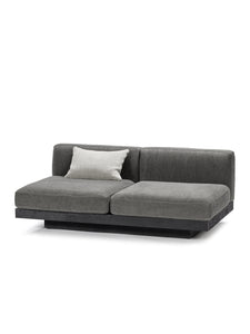 Rudolph 2 Seater Sofa in Dark Grey