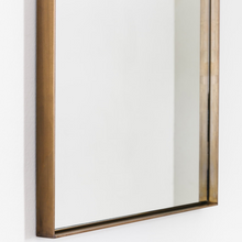 Laden Sie das Bild in den Galerie-Viewer, Aged Brass Mirror