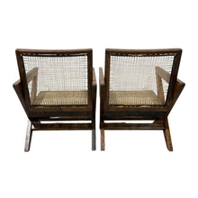 Load image into Gallery viewer, Pierre Jeanneret X-Leg Lounge Chairs, Chandigarh