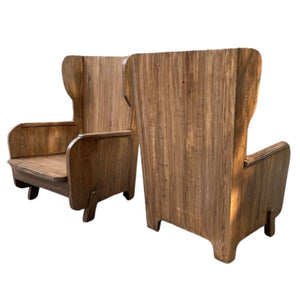 Lovö Wingback Lounge Chair