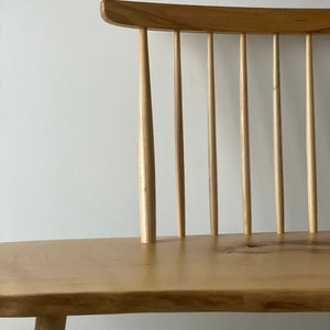 Solid Oak Spindle Bench