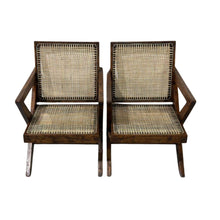 Load image into Gallery viewer, Pierre Jeanneret X-Leg Lounge Chairs, Chandigarh
