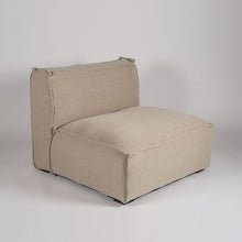 Load image into Gallery viewer, Linen Cube Chair