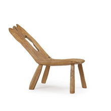 Load image into Gallery viewer, Pair of Unique Teak Lounge Chairs