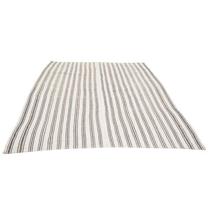 Flat Weave Stripe Rug