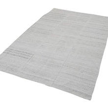 Load image into Gallery viewer, Tonal Grey Stripe Kilim