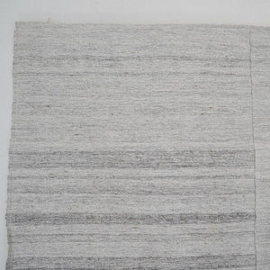 Tonal Grey Stripe Kilim