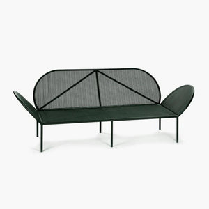 Dark Green Fontainebleau Sofa