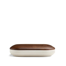 Load image into Gallery viewer, Ceramic Oven Dish with Walnut Lid