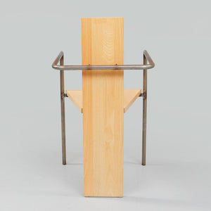 Wooden Concrete Chair