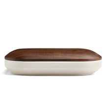 Load image into Gallery viewer, Ceramic Oven Dish with Walnut Lid