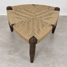 Load image into Gallery viewer, Woven Triangular Stool