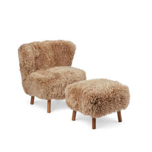Load image into Gallery viewer, Sheepskin Stool