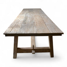 Load image into Gallery viewer, Dining Table in Reclaimed Bangkirai Wood