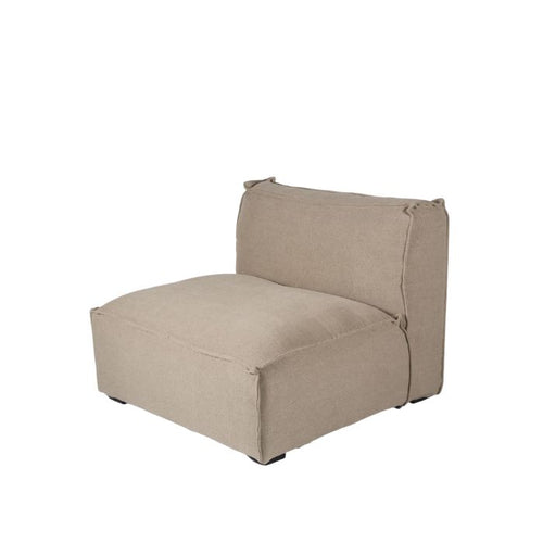 Linen Cube Chair