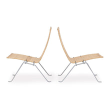 Laden Sie das Bild in den Galerie-Viewer, Pair of Poul Kjærholm PK22 Lounge Chairs
