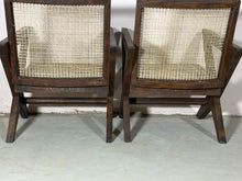 Load image into Gallery viewer, Set of 2 PJ-SI-45-A X-Leg Lounge Chairs