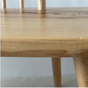 Solid Oak Spindle Bench