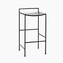 Laden Sie das Bild in den Galerie-Viewer, Black Metal Bar Stool