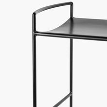 Load image into Gallery viewer, Black Metal Bar Stool