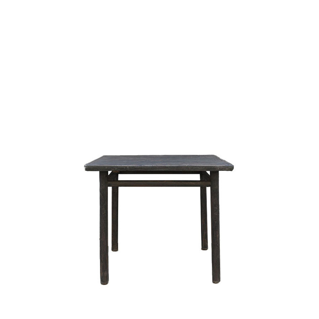 Antique Square Elm Table, The Far East, circa 19th Century