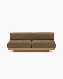 Two Seater Camel Outdoor Sofa