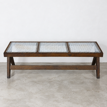 Load image into Gallery viewer, PJ-SI-33-C Cane Bench