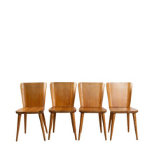 Laden Sie das Bild in den Galerie-Viewer, Set of 4 Göran Malmvall  Pine Chairs