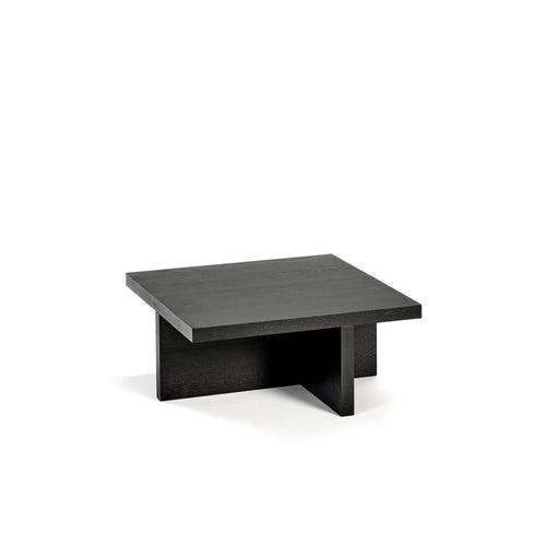 Square Ebony Side Table