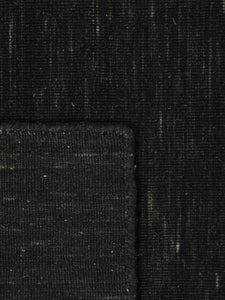 Black Wool Kilim