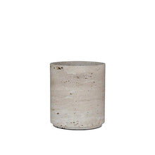 Load image into Gallery viewer, Small Travertine Vase
